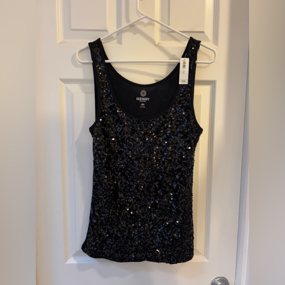Women’s sequin tank top